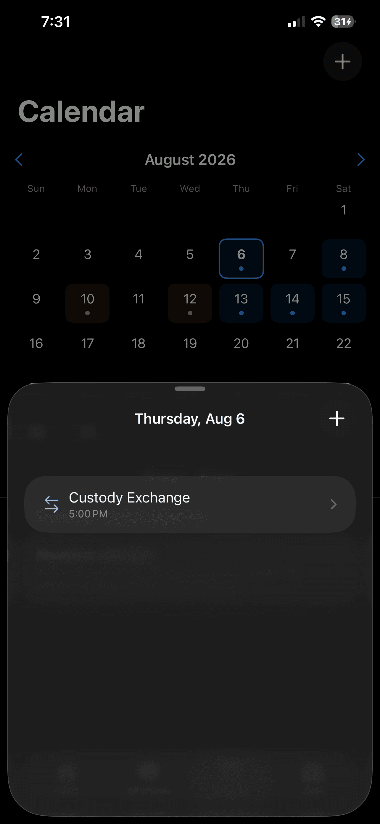 Everyone sees the same schedule.